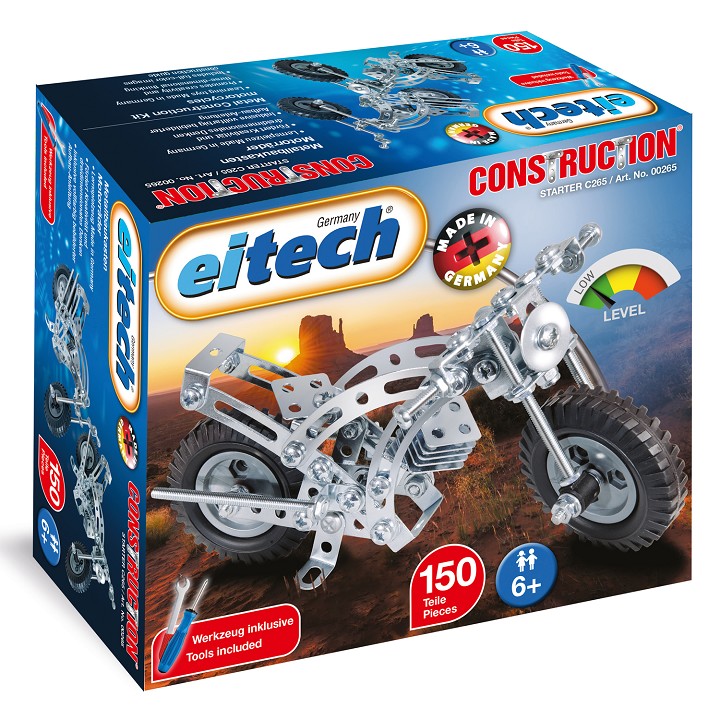 Constructie set - motorfiets - 150 onderdelen